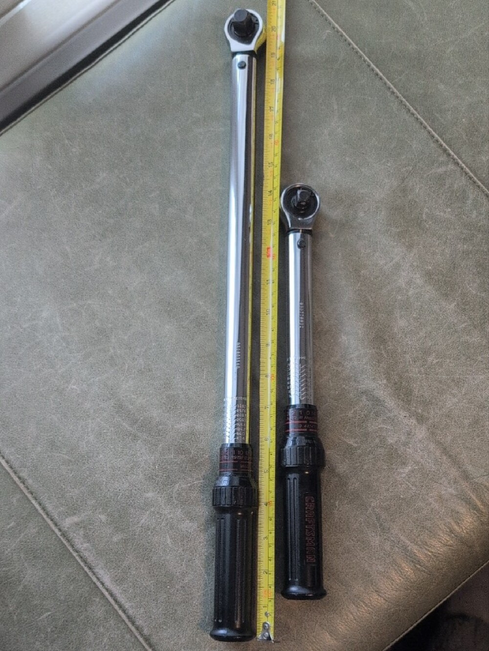 Two Craftsman Click Torque Wrenches - Picture 2 of 10